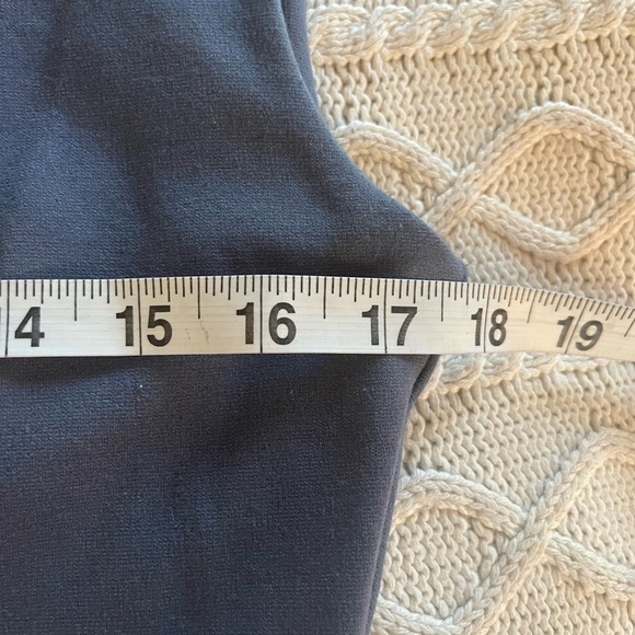 Banana Republic Smoky Blue Stretchy Dress Mid Length Women’s Size 8 - Picture 15 of 16